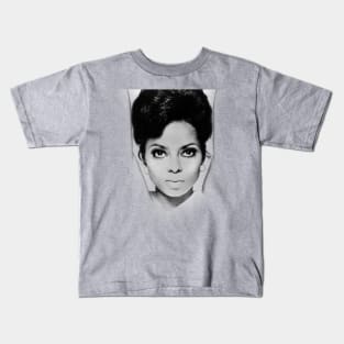 Diana Ross Style 80s Kids T-Shirt